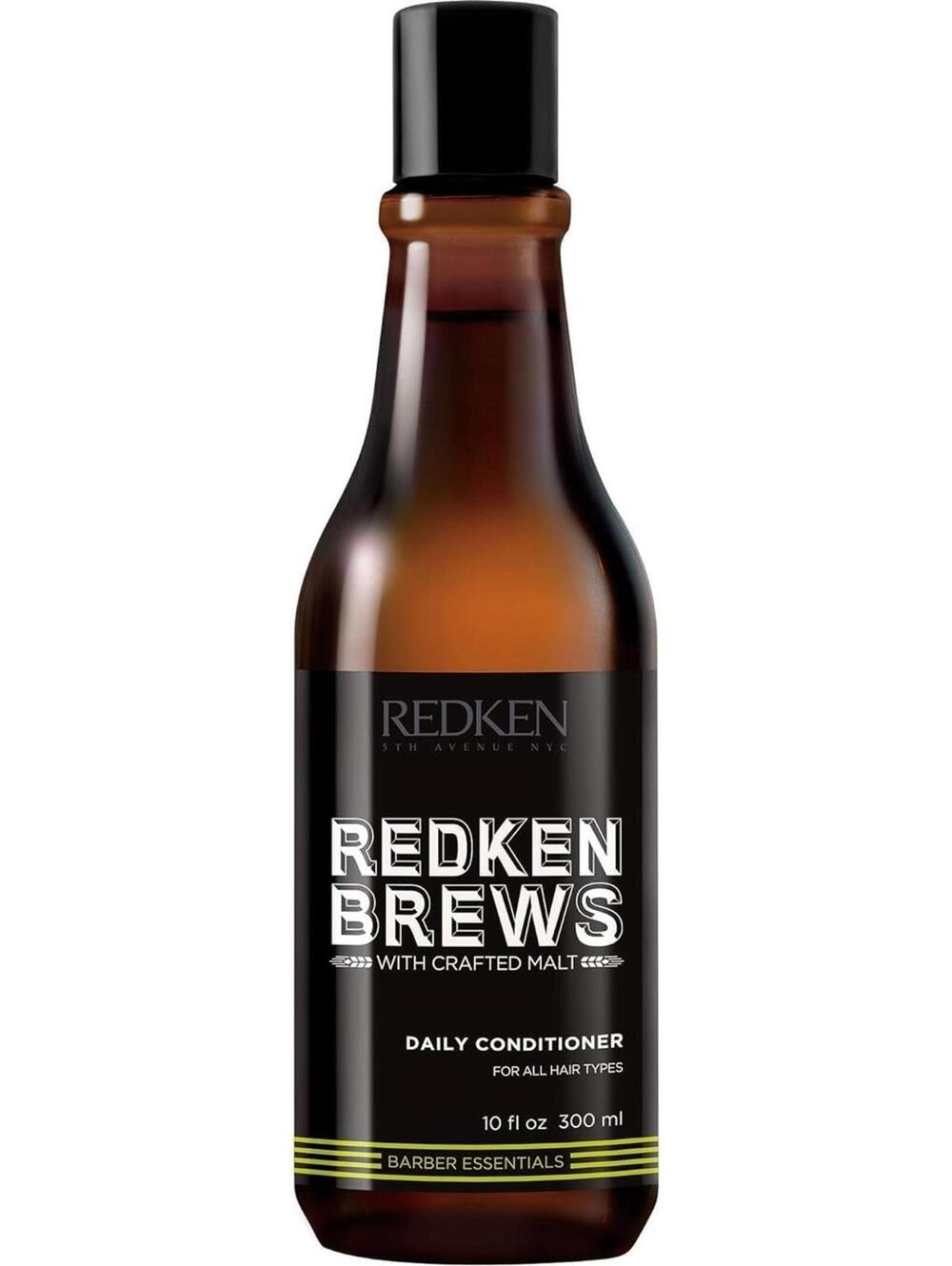Redken Brews Daily Conditioner For Men, Detangles Strengthens Moisturizes 10oz
